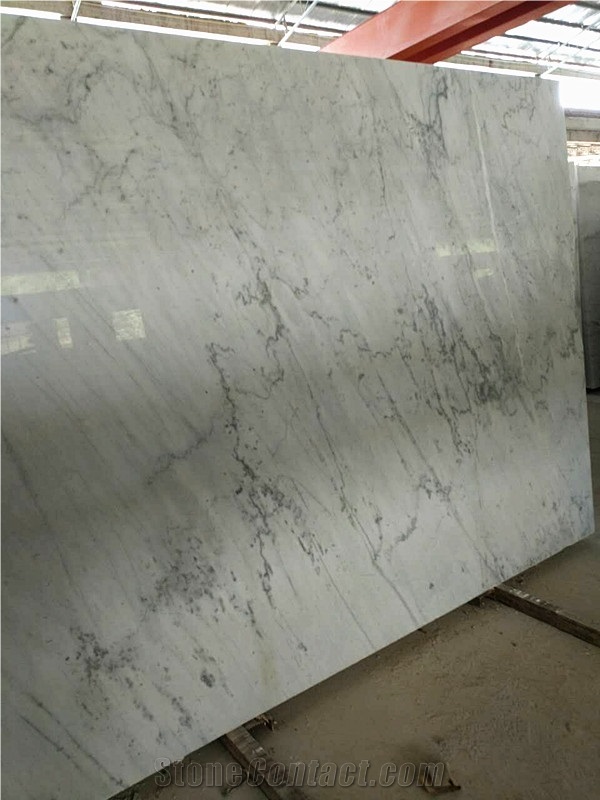 Carrara White, Chinese Carrara White, Elegant Style, Morden Fashion, High Quality, Competitive Price, Wall/Floor, High End Hotel Marble Polished