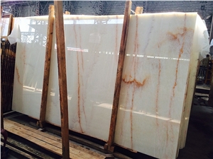 High Quality White Onyx Polished Tiles &Big Slab,Competitive Price Wall&Floor Covering, Elegant Style, Chinese Traditional, Modern Fashion