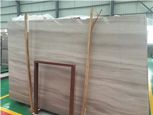 White Wood Grain Marble Tile & Slab,Wooden White Marble,White Serpeggiante,China Serpeggiante Marble,Serpeggiante White Marble,White Wood Veins Marble,Chenille White Marble,Báimù Wén