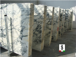 Arabescato Marble Tiles & Slabs, White Polished Marble Floor Covering Tiles, Walling Tiles