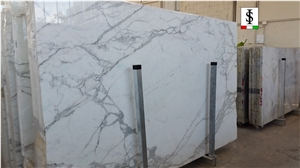 Calacatta White Marble Tiles & Slabs, Polished Marble Floor Covering Tiles, Walling Tiles
