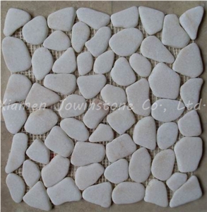 Crack Mosaic/Pebble Mosaic for Walling,Flooring,Bath,Table,Garden,Etc