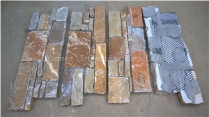 Natural Split Cultured Stone for Wall / Backside Processing/Gluing with Nets.
