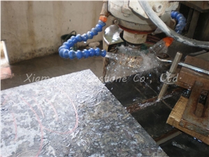 Polished Chinese Butterfly Blue Granite Countertop/Vanity Top with Dupont Edge Finished.
