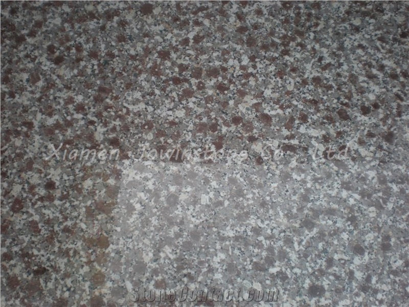 Polished Chinese Red and White Granite / Snow White Granite Slabs,Tiles for Wall, Flooring,Etc.
