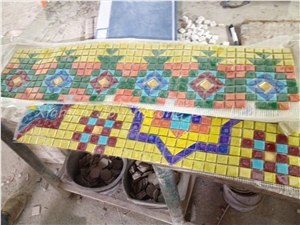 Polished Multicolor Ceramic Mosaic Pattern for Wall,Floor,Etc.