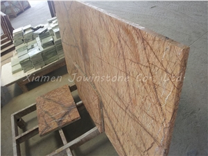 Rainforest Brown Honeycomb Panel Slabs,Tiles for Table,Walling, Flooring,Tops,Desk