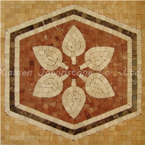 Saw Cut Natural Stone / Ceramic Square Mosaic Pattern for Floor, Wall,Etc.