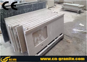 China Red Granite Countertops,Polished China Granite G611 Bath Countertops,Cheapest Granite G611 Granite Bath Tops