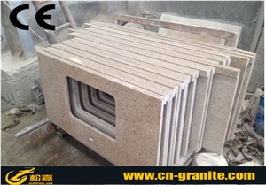 China Red Granite Countertops,Polished China Granite G611 Bath Countertops,Cheapest Granite G611 Granite Bath Tops