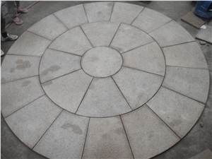 Light Grey Granite G601 Rough Pavers,China Grey Granite Driveway Pavers,China Walkway Pavers