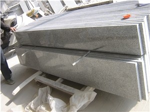 Polished China Granite Stone Stairs & Steps,Grey Granite G603 Stair Treads and Threshold