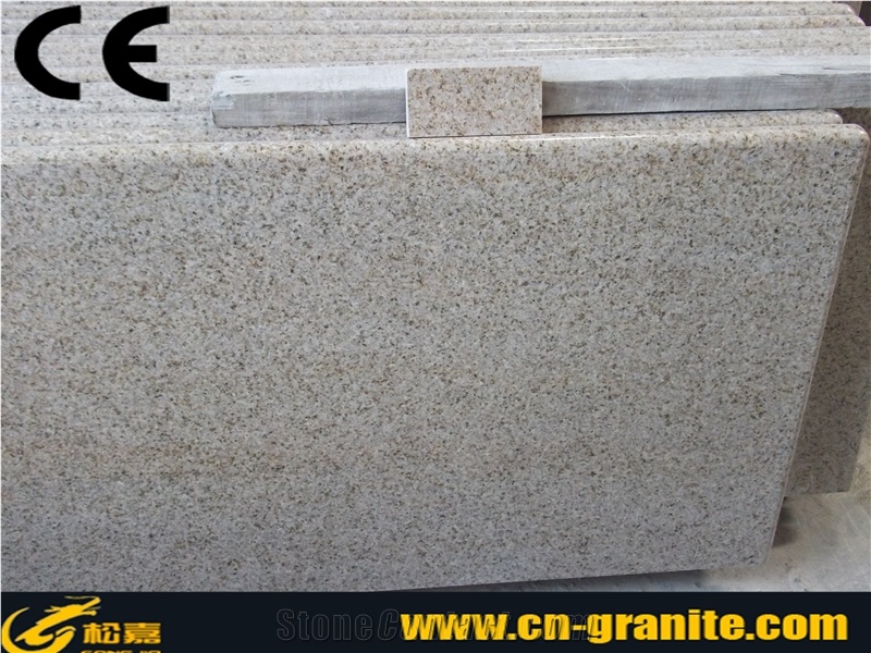 Polished China Yellow Granite Stone for Work Countertops,Chinese Rusty Yellow Granite Kitchen Countertops