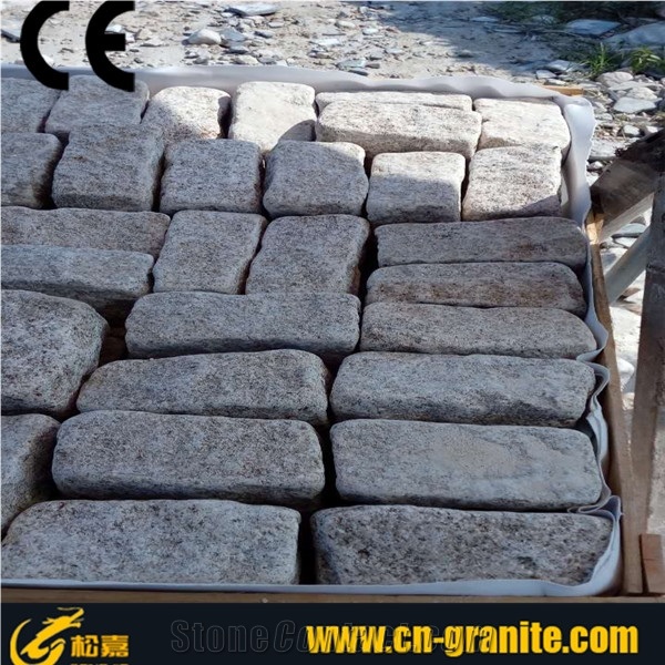 Rustic Granite Stone,Yellow Granite Stone Paver,China G682 Granite Stone Paving,Natural Granite Stone for Flooring Covering,Cube Stone for Ourside Paving,Granite Cobble Stone for Graden Landscaping