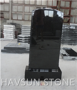 Absolute Black Granite Monument/Tombstone-Am11