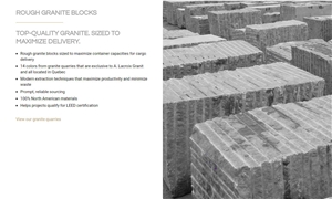 Crystal Black Granite Blocks