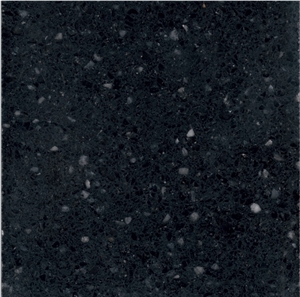 Abyss Lg Viatera - Non-Porous Quartz Material, Black Quartz Tiles & Slabs