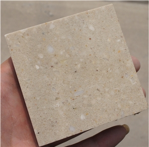 Crystal Yellow Artificial Stone Tile