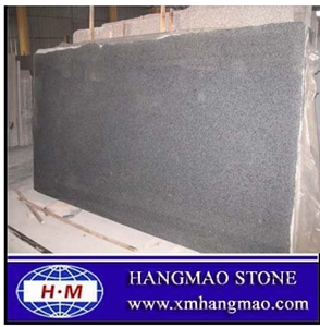 G654 Dak Grey Granite/Basalt Black Slabs & Tiles, China Grey Granite