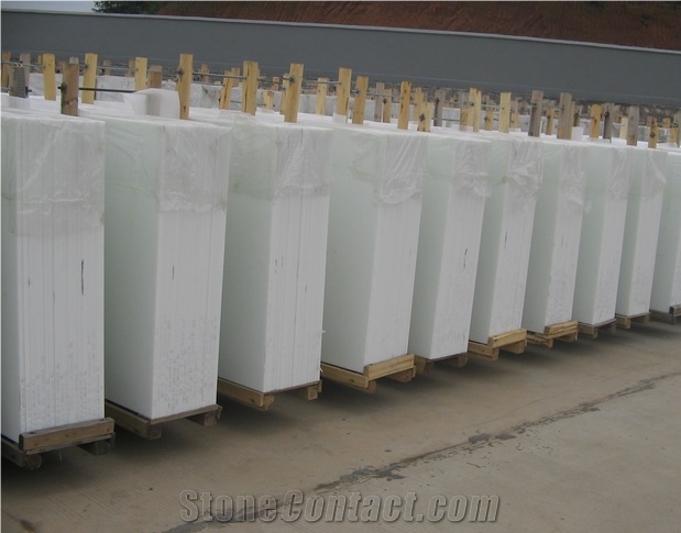 Pure White Quartz Stone Slab/Engineered Stone Slab/Artificial Stone/Solid Surface Top/Silestone