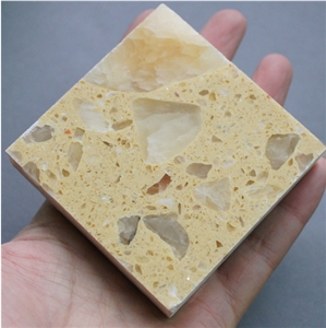 Royal Yellow Aritificial Onyx Tile and Slab