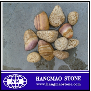 Tumbled Stripe Sandstone Pebble Stone
