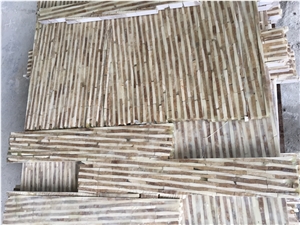 Bamboo Collection Marble Mosaic Tile