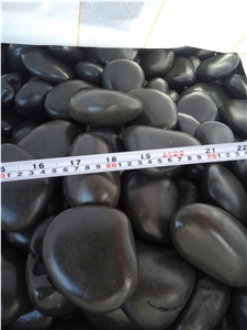 Black Polished Pebble Stone,Round River Pebbles