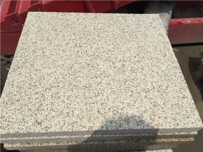 Golden Grain Granite Tile & Slab,Bush-Hammered Granite Tile