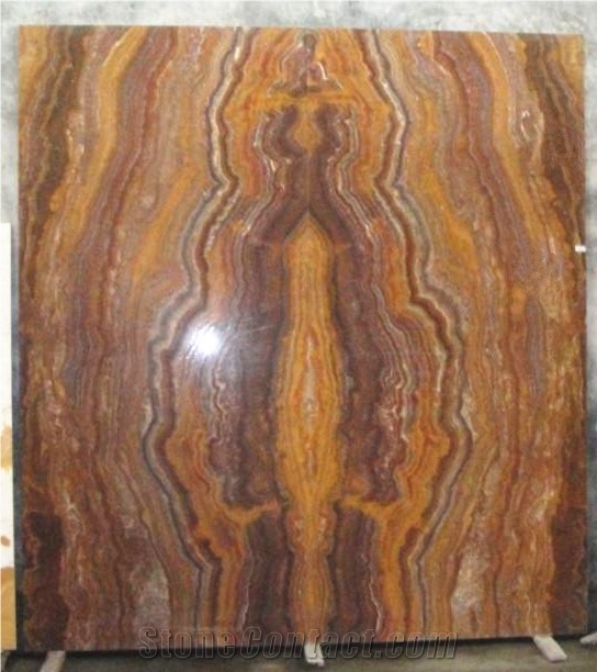 Cheap Mexico Onyx Red Fantastico Natural Red Onyx Slab Multicolor Red Onyx