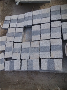 Dark Grey G399 Granite Cube Stone,Paver,Floor Covering,Paving Set