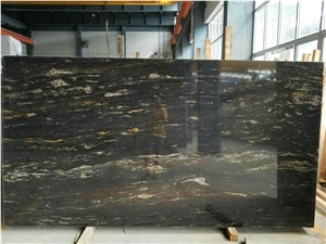High Quality Cosmic Black Granite Slabs, Brazil Black Granite Tiles & Slabs