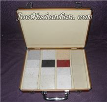 Artificial Stone Tile Sample Display Suitcase/ Quartz Stone Sample Tile Case
