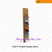 Ce017portable Tile Display Rack