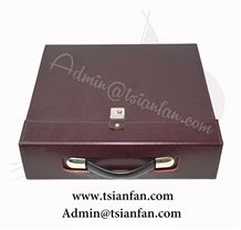 marble/granite display book with handle