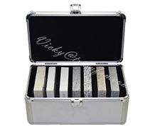 Marble , Granite Stone Aluminum Display Case with Handle