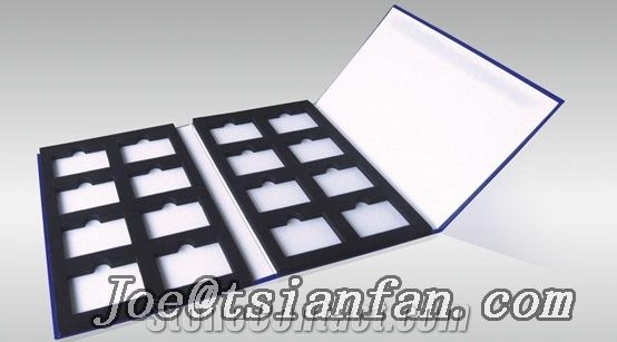 Marble & Granite Stone Tile Sample Book/ Stone Tile Sample Binder/Sample Catalog/Tsianfan Company