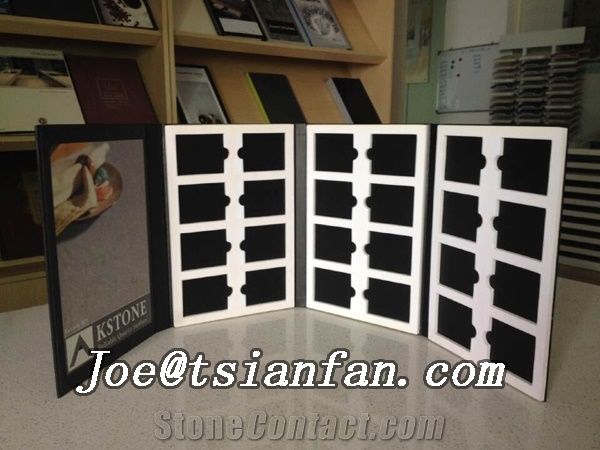 Plastic Sample Folder with Eva for Marble and Granite Stone Tile / Tsianfan Company/ New Product