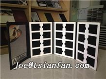 Plastic Sample Folder with Eva for Marble and Granite Stone Tile / Tsianfan Company/ New Product