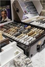 Quartz Stone Sample Suitcase/ Artificial Stone Tile Sample Suitcase
