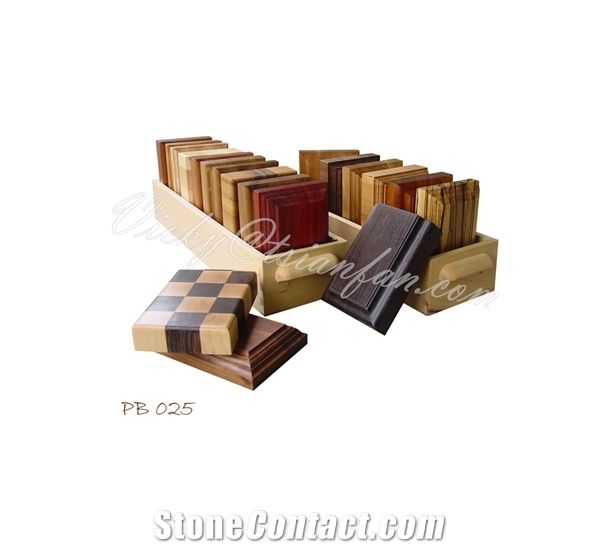 Solid Wood Sample Box Pb025 from China