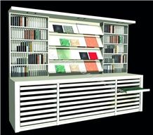 Tile Sample Showroom Design Tile Rack Supplier