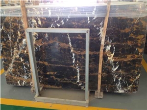 Black and Gold Marble Slabs & Tiles, Pakistan Black Gold Marble Tiles and Slabs