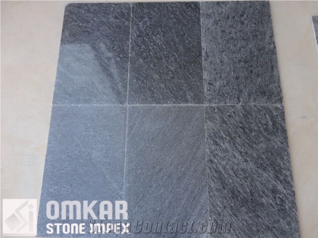 Ostrich Grey Slate tiles & slabs, polished slate floor covering tiles, walling tiles 