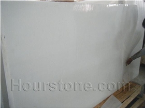 White Crystallized Glass Marble Polished Slabs