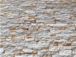 China New Beige Design Marble Split Face Cultured Stone