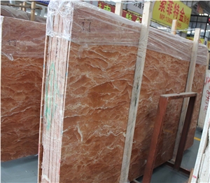 Floor and Wall Decorative Polished Turkish Tea Rose Marble Tiles,Marble Stone