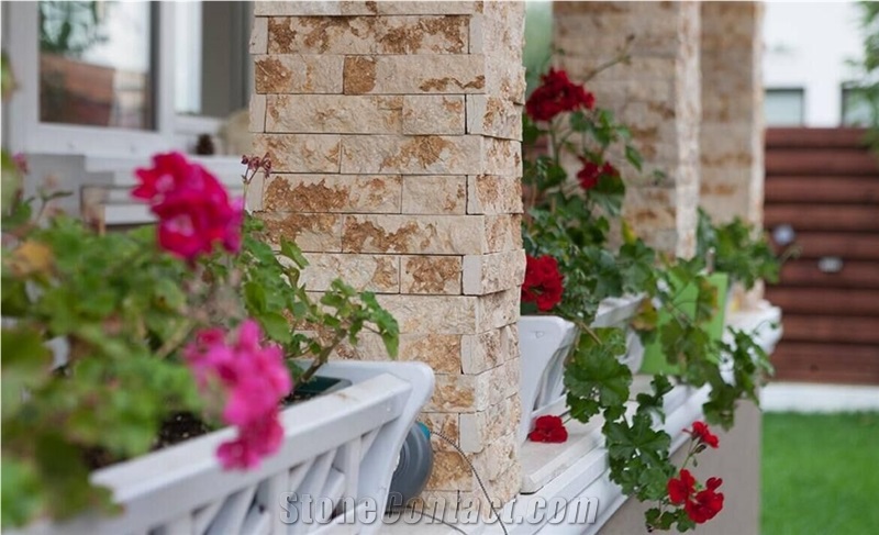 Interior and Exterior Wall Decoration Material Artificial Cultured Exposed Wall Stone
