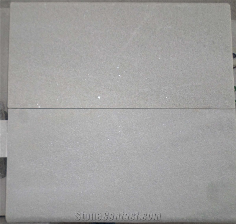Popular Pure White Quartzite Tiles and Flooring for Landscape
