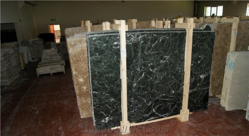 Verde Antico Marble Tiles & Slabs, Green Polished Marble Floor Covering Tiles, Walling Tiles